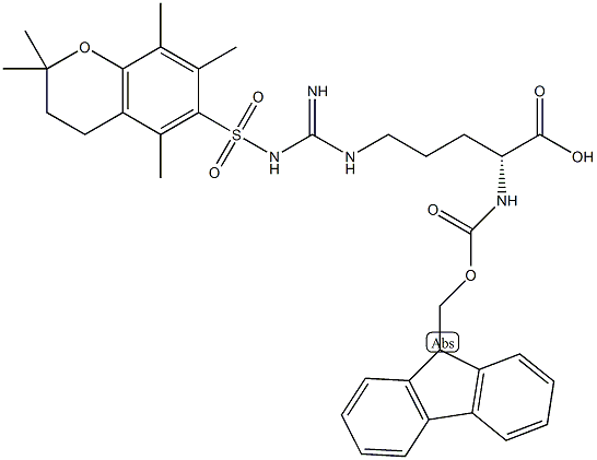 N-Alpha-Fmoc-N-g-(2,2,5,7,8-pentamethyl-chroman-6-sulfonyl)-D-arginine