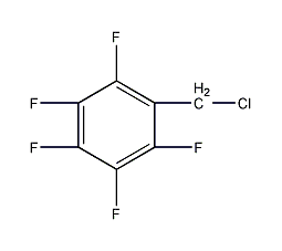 2,3,4,5,6-五氟苯甲基氯结构式