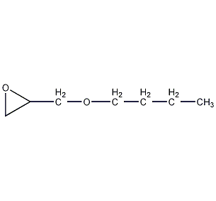 正丁基缩水甘油醚结构式