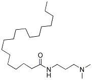 N-[3-(二甲基氨基)丙基]十八烷酰胺结构式