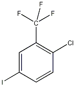 2-氯-5-碘三氟甲苯结构式
