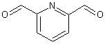 2,6-二甲醛吡啶结构式