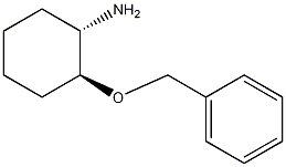 (1S,2S)-(+)-2－苄氧基环己胺结构式
