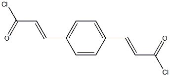 1,4-亚苯基二丙烯酰氯结构式