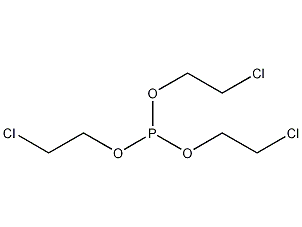 亚磷酸三(2-氯乙基)酯结构式