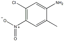 2-甲基-4-硝基-5-氯苯胺结构式