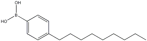 4-正壬硫基苯硼酸结构式