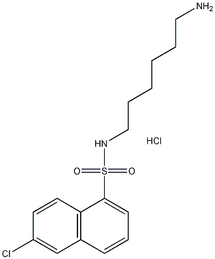 W-7盐酸盐结构式