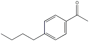 4'-丁基苯乙酮结构式