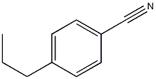 4-正-丙烷基苯腈结构式
