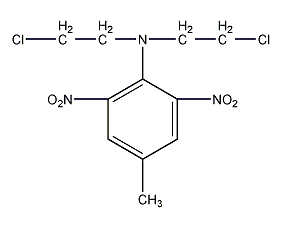 氯乙灵结构式