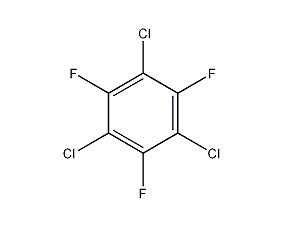 1,3,5-三氯-2,4,6-三氟苯结构式