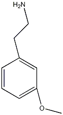间甲氧基苯乙胺结构式