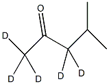4-甲基-2-戊酮-1,1,1,3,3-d5结构式