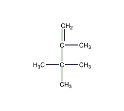 2,3,3-三甲基-1-丁烯结构式