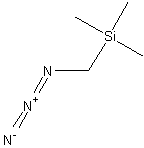 硅烷基甲基叠氮三甲酯结构式