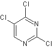 2,4,5-三氯嘧啶结构式