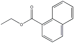 1-萘甲酸乙基酯结构式