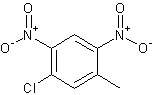 5-氯-2,4-二硝基甲苯结构式