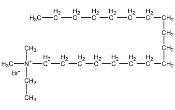 Ethyl dimethyl stearyl ammonium bromide