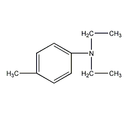 N,N-二乙基对甲苯胺结构式