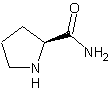 L-(-)-脯氨酰胺结构式