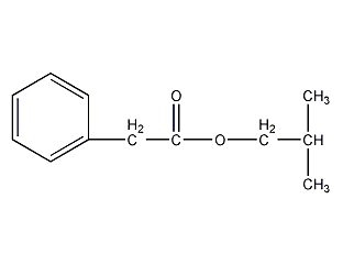 苯乙酸异丁酯结构式
