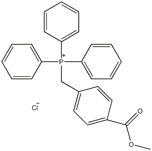 (4-甲氧羰基苄基)三苯基氯化鏻结构式