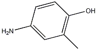 4-氨基邻甲酚结构式