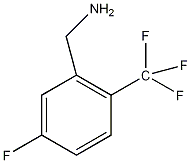 5-氟-2-三氟甲基苄胺结构式