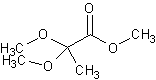 2,2-二甲氧基丙酸甲酯结构式