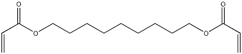 1,9-壬二醇二丙烯酸酯结构式