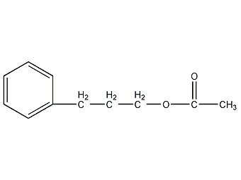 3-苯基丙基乙酸酯结构式