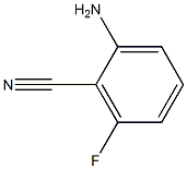 2-氨基-6-氟苯甲腈结构式