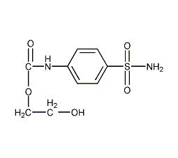 N-[4-(Aminosulfonyl)phenyl]carbamic acid 2-hydroxyethyl ester