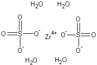 硫酸锆结构式