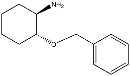 (1R,2R)-(-)-2-苄氧基环己胺结构式