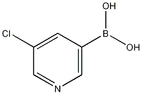 5-氯砒啶-3-硼酸结构式