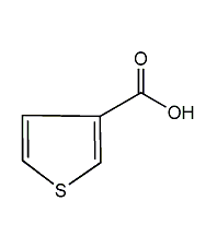 3-噻吩羧酸结构式