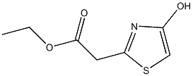 4-羟基-2-噻唑基乙酸乙酯结构式