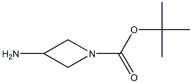 3-氨基-氮杂环丁二烯-1-甲酸叔丁基醚结构式