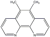 5,6-二甲基-1,10-菲咯啉结构式