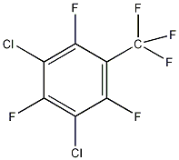 3,5-二氯-2,4,6-三氟次苄基三氟结构式