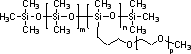 聚[二甲基硅氧烷-co-甲基(3-羟丙基)硅氧烷]-接枝-聚(乙烯乙二醇)甲醚结构式