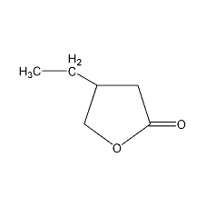 3-乙基-4-丁内酯结构式