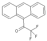 9-三氟乙酰基蒽结构式