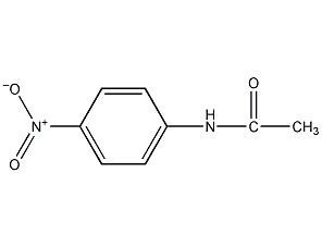 对硝基乙酰苯胺结构式