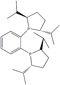 1,2-双-2,5-二异丙基磷苯结构式