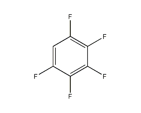 五氟苯结构式