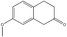 7-甲氧基-2-四氢萘酮结构式